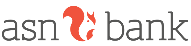 Logo ASN Bank met rode eekhoorn.